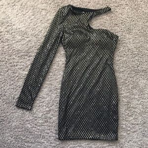 Arden B one sleeve dress